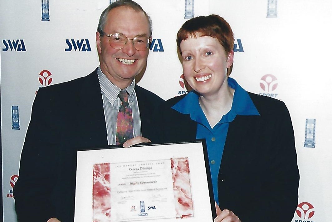Teresa and SJA award 1998